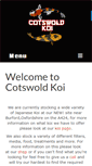 Mobile Screenshot of cotswoldkoi.co.uk